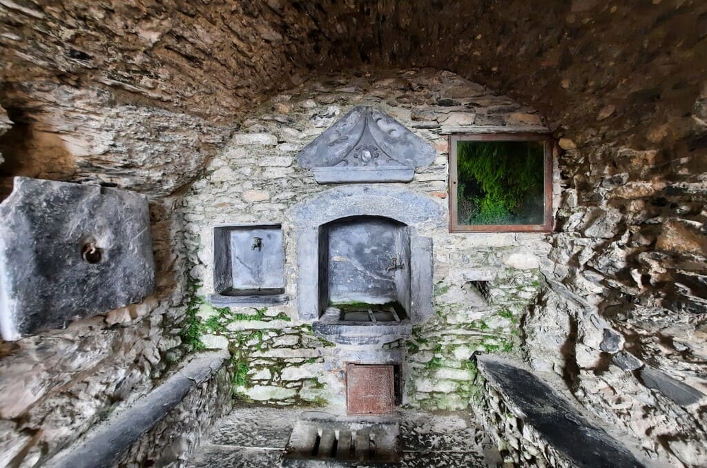 La cisterna centrale di Triora