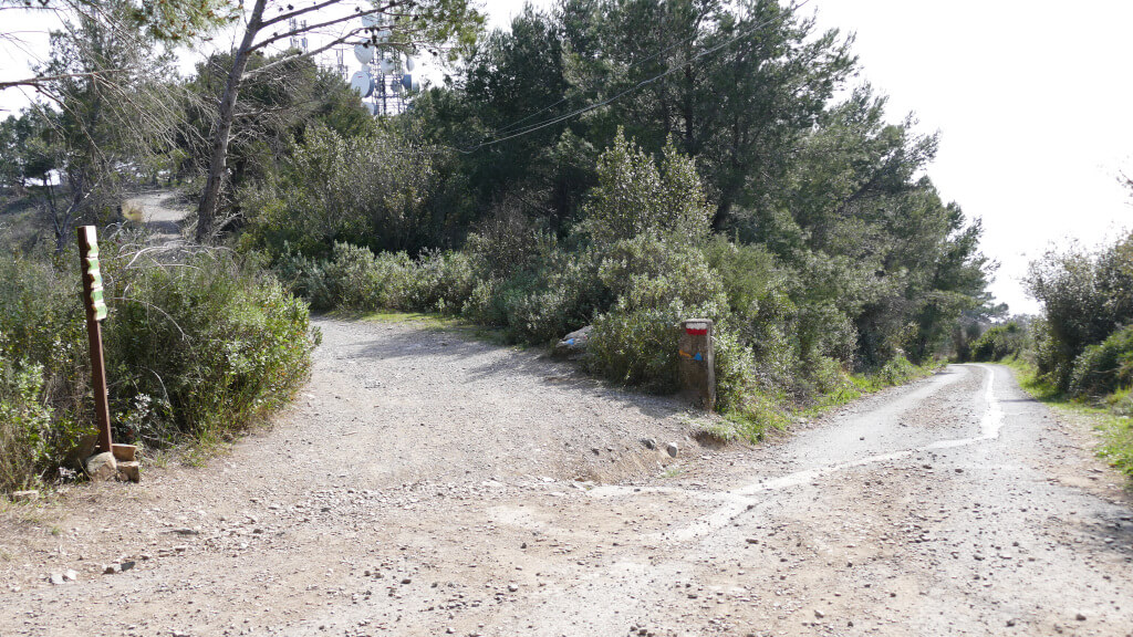 Alcuni sentieri del trail Antenne