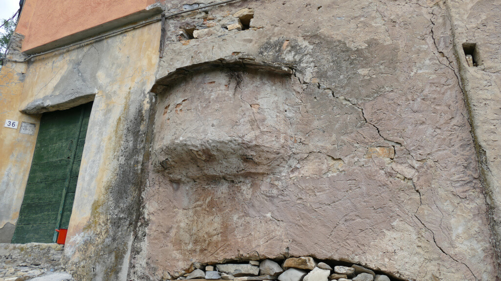 Vista di un forno nel borgo di Camporotondo