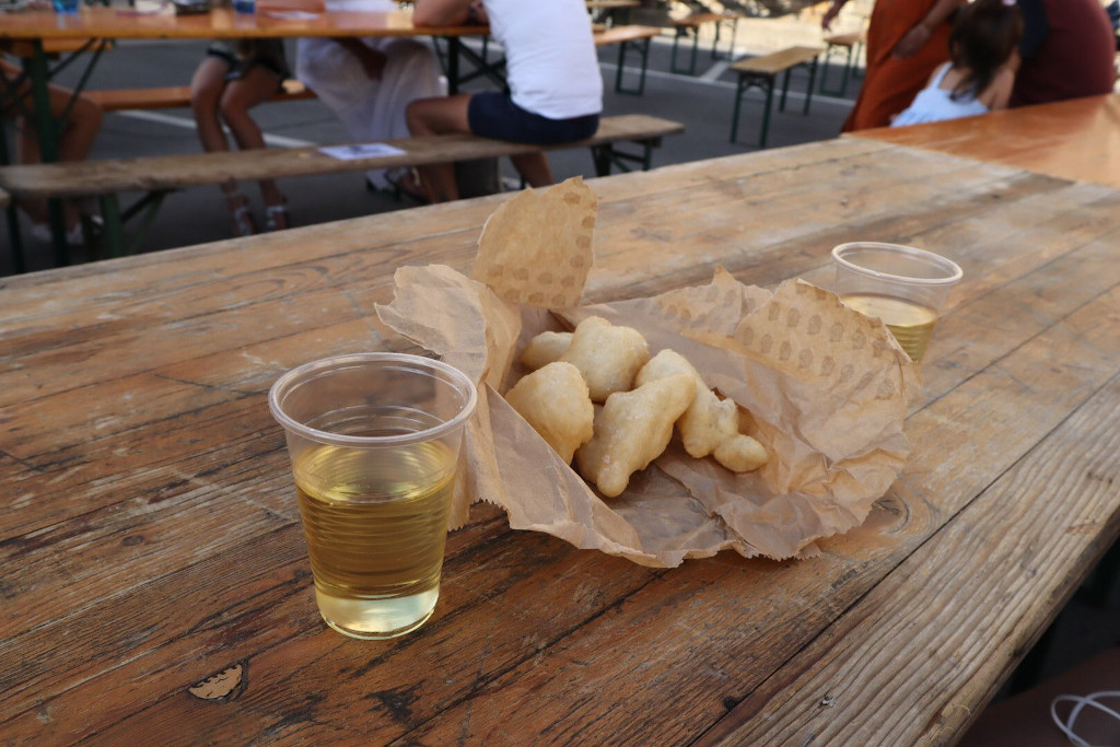 Il pan fritto ligure a Diano Castello