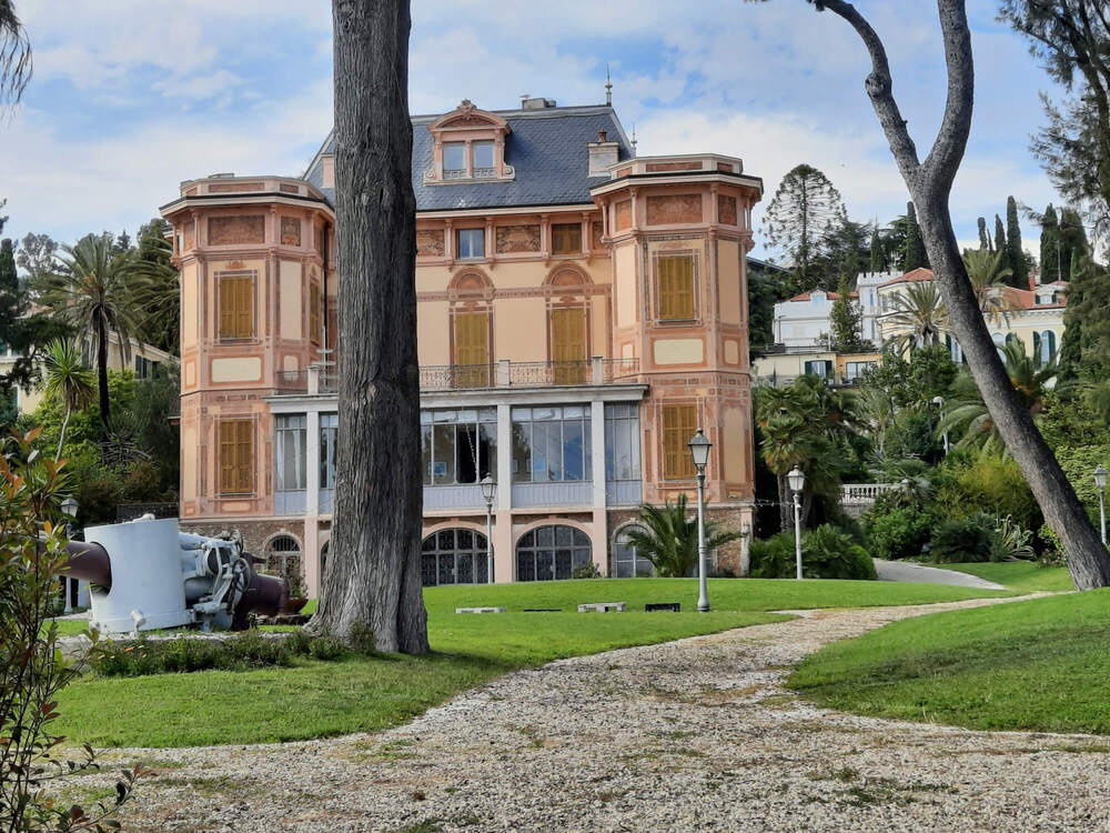 La villa Nobel a Sanremo