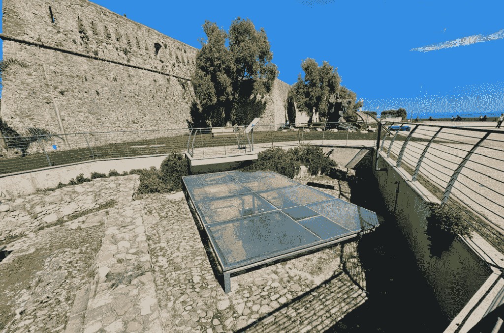 I resti dell’impianto per l'olio, Sanremo