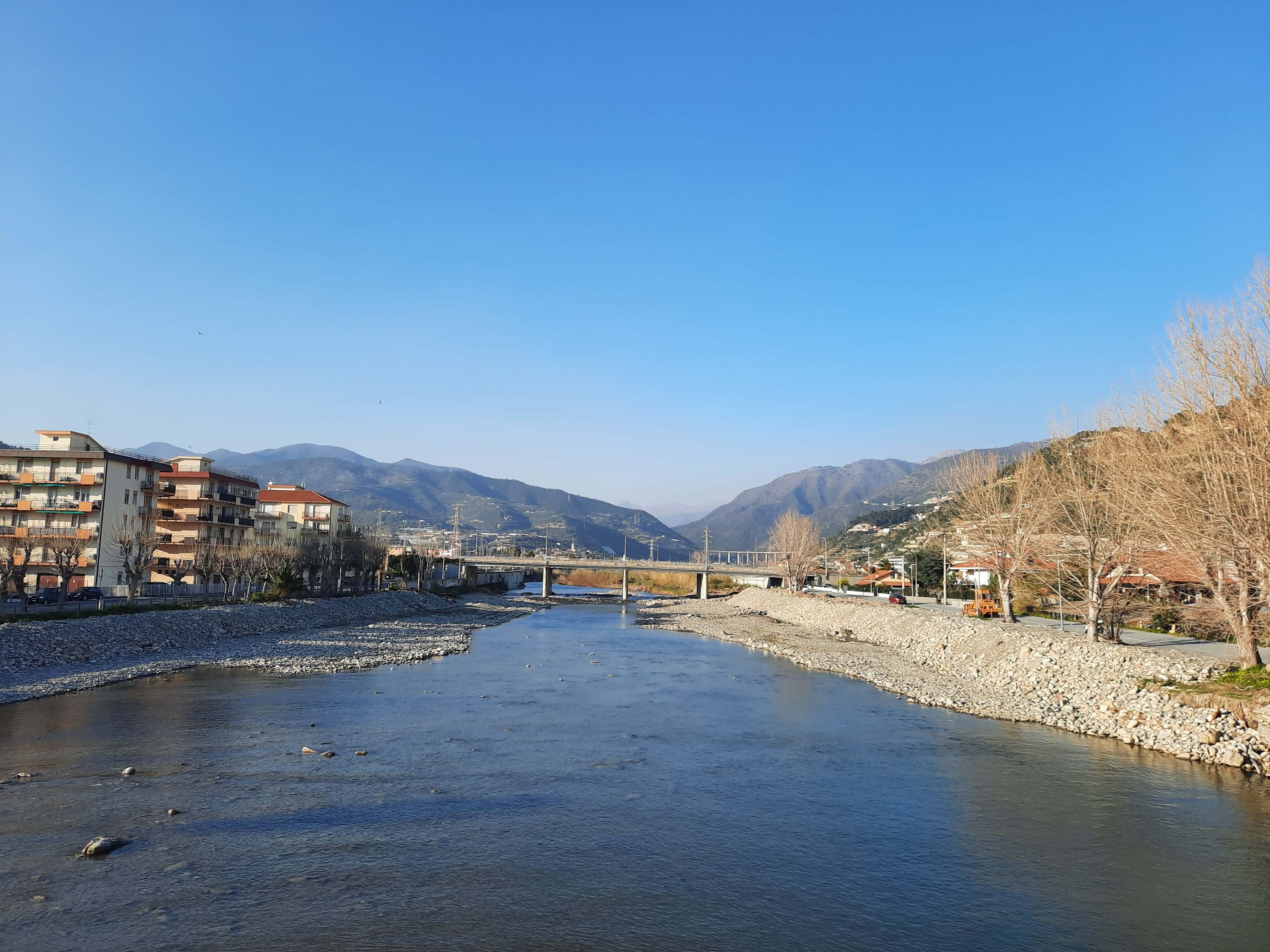 La foce del torrente Argentina