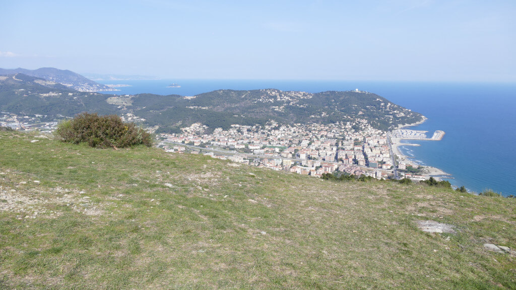Vista di Capo Mimosa dal Salto nel blu