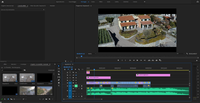 Nuovi video col drone per l’agriturismo Le Girandole