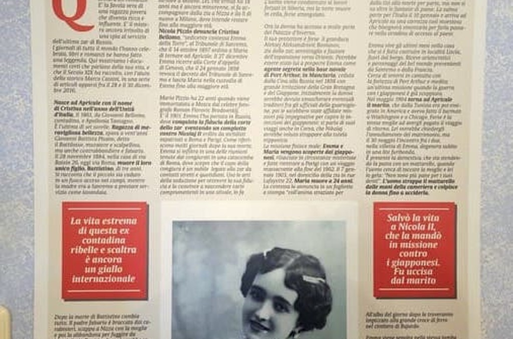 Un articolo dedicato ad Anna Bellomo, presunta spia
