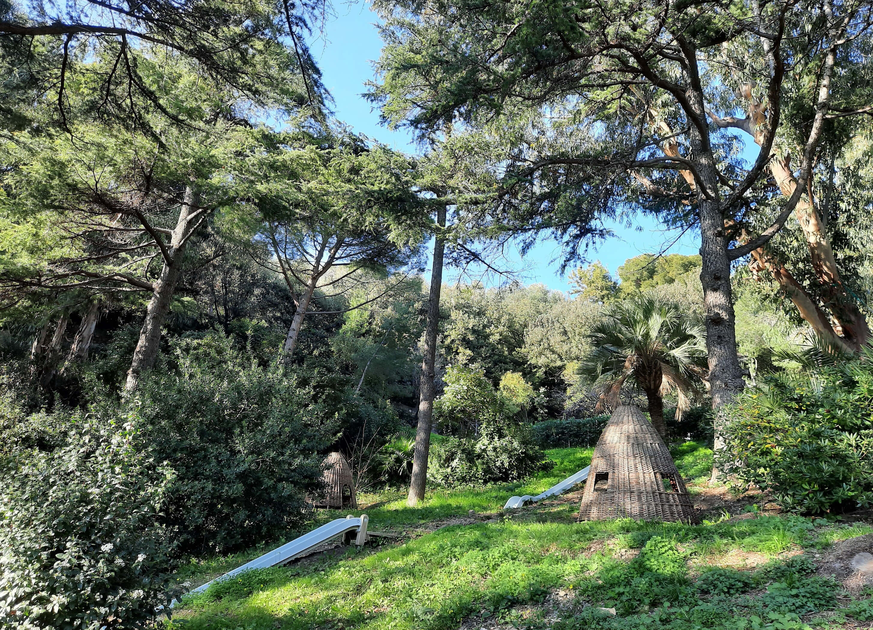 Dettaglio del Parco del benessere a San Lorenzo al Mare