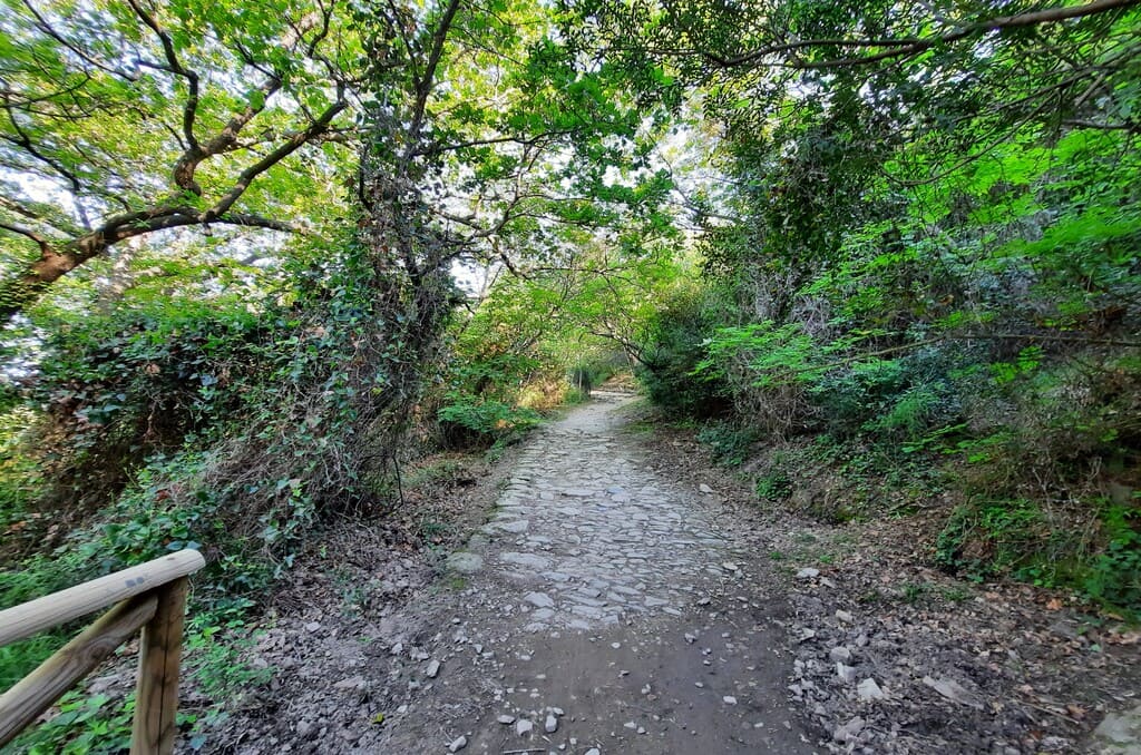 Tratto dell’antica Via Julia Augusta L’unico tratto della Via Julia Augusta rimasto nei pressi di Alassio