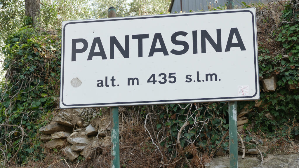 Il cartello di Pantasina Cartello a Pantasina