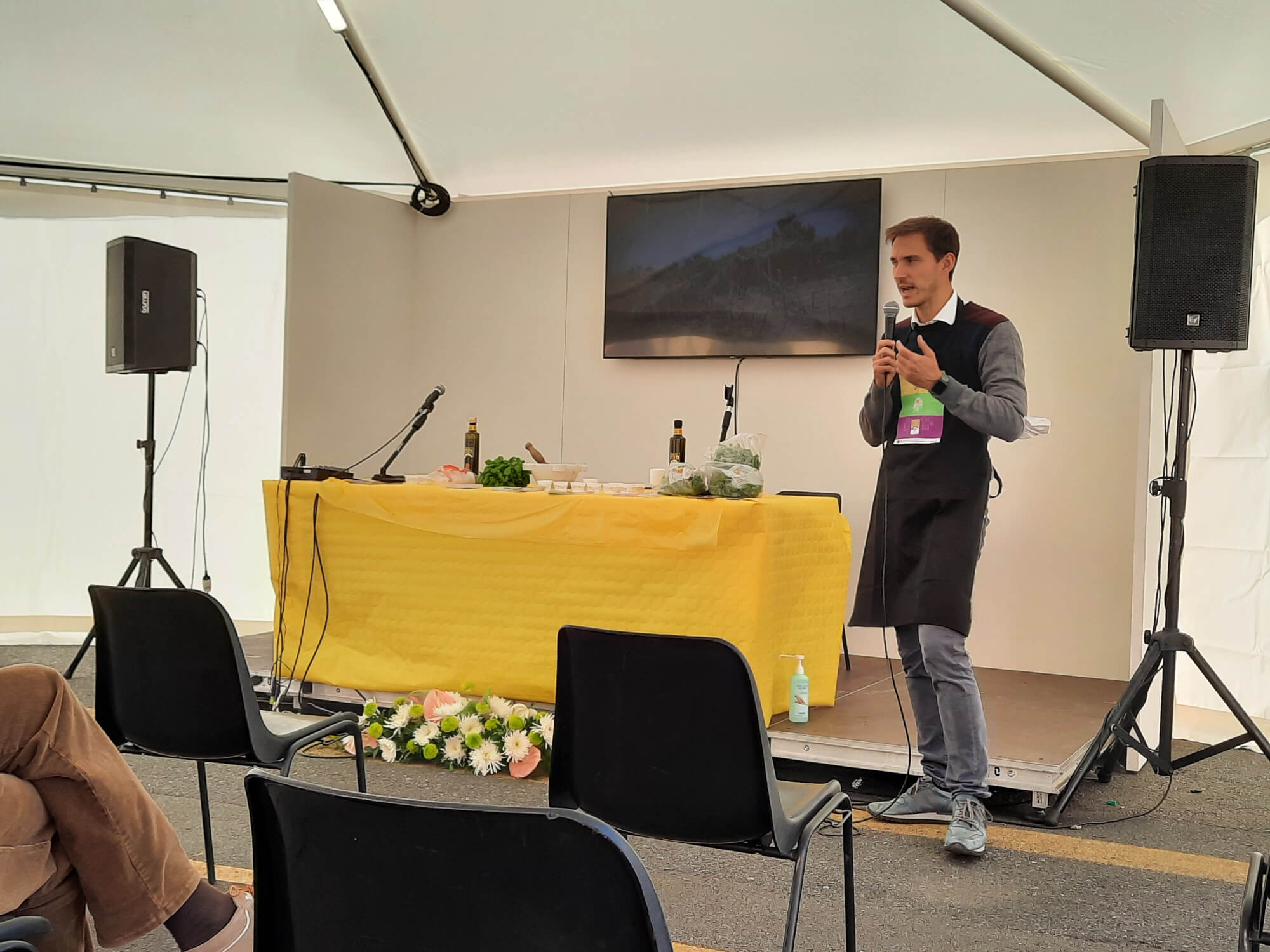 Il Pesto show a Olioliva