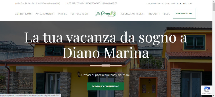 Pagina gestionale in cui prenotare La pagina in cui prenotare l’appartamento