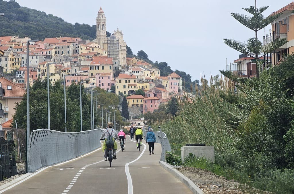 Tratto di pista ciclabile di San Bartolomeo al Mare, Madonna della Rovere