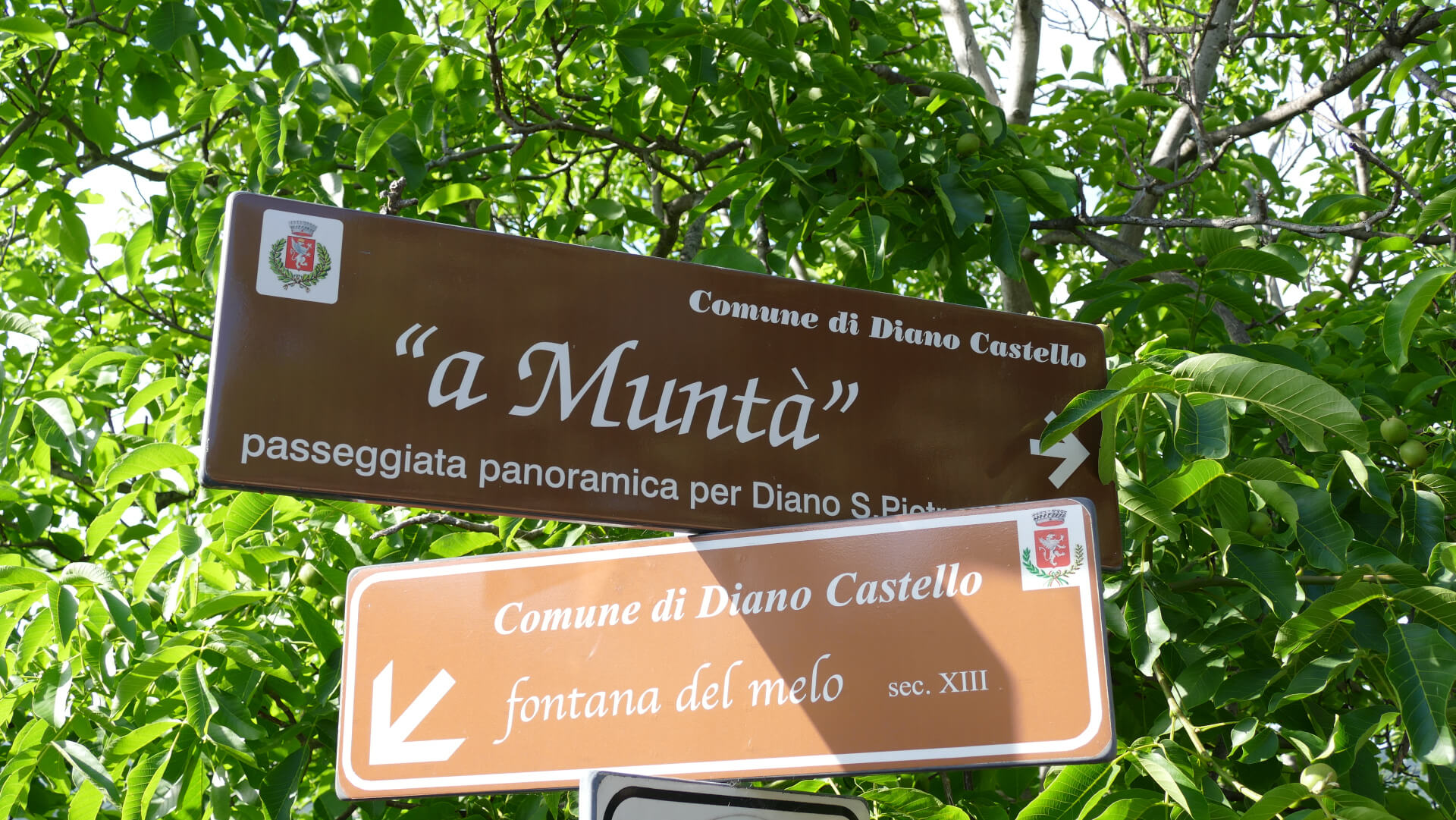 Dal Parco del Ciapà alla Fontana del Melo