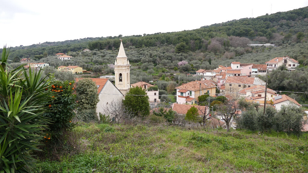 La frazione di Pairola Vista dell’abitato di Pairola