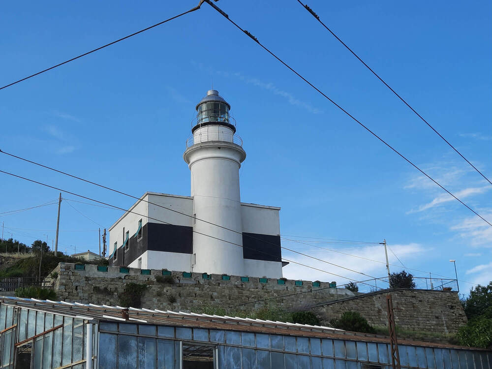 Il faro di Capo dell’Arma a Bussana Mare