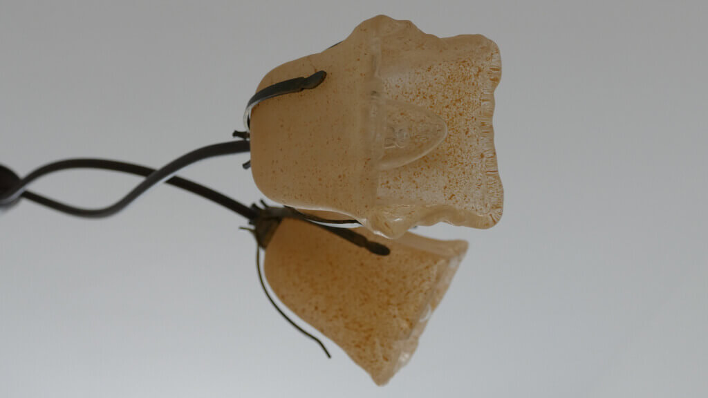 Dettaglio lampada appartamento Ginestra